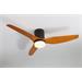 IMMAX NEO LITE VENTO SMART stropní svítidlo s ventilátorem 18W Tuya Wi-Fi hnědo-černé 07142-B