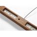 IMMAX NEO MADEIRA lineár osvětlení, dřevo ořech, 157cm, stmívatelné senzorem 07309L