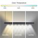 IMMAX NEO MADEIRA SMART lineár osvětlení, dřevo černé, 122cm, Wi-Fi, TUYA 07306L