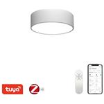 IMMAX NEO RONDATE SLIM SMART stropní svítidlo 25 x 7cm 18W Zigbee 3.0, TUYA, bílé 07204L