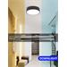 IMMAX NEO RONDATE SLIM SMART stropní svítidlo 25 x 7cm 18W Zigbee 3.0, TUYA, černé 07200L