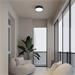 IMMAX NEO RONDATE SLIM SMART stropní svítidlo 25 x 7cm 18W Zigbee 3.0, TUYA, černé 07200L