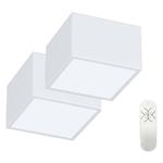 IMMAX NEO sada 2x CANTO SMART stropní svítidlo 15x15cm 12W bílé Zigbee 3.0 + DO 07072L-15BD