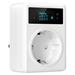 IMMAX NEO SMART chytrá vnitřní zásuvka s teploměrem bez kolíku (typ F)/ 16A/ Wi-Fi/ TUYA/ LIDL 07811L