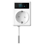 IMMAX NEO SMART chytrá vnitřní zásuvka s teploměrem bez kolíku (typ F)/ 16A/ Wi-Fi/ TUYA/ LIDL 07811L