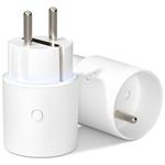 IMMAX NEO SMART chytrá vnitřní zásuvka THIN s kolíkem (typ E)/ IP20/ LED podsvícení/ RGB/ Wi-Fi/ LIDL/ TUYA 07812L