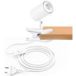 IMMAX PUNTO KLIP-1 nástěnné/klipové svítidlo, 9W, GU10, bílé 08292L