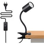 IMMAX PUNTO KLIP flexibilní nástěnné/klipové svítidlo, 9W, GU10, černé 08293L