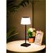 IMMAX venkovní solární LED stolní lampička BONITO/ 4W/ 200lm/ CCT/ 5000K/ stmívatelná/ IP44/ černá 08492L