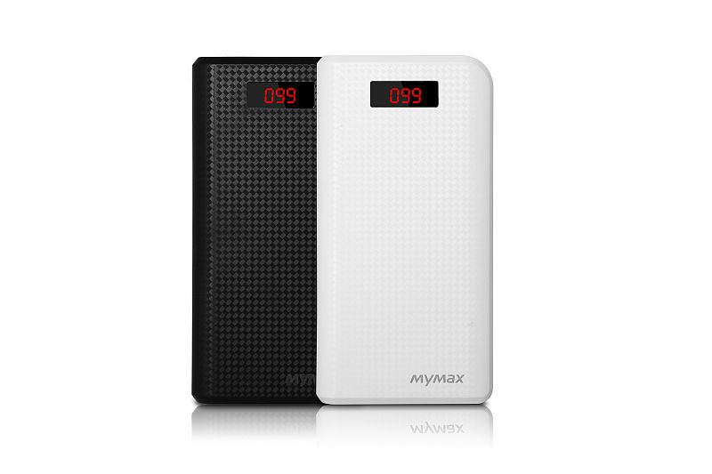 iMyMax Carbon Power Bank 30.000mAh, White 472497