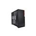 IN WIN skříň 101 Black, Midi Tower, průhledný bok, bez zdroje CI698-Black