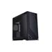 IN WIN skříň 103 Black, Midi Tower, průhledný bok, bez zdroje IW-103-Black