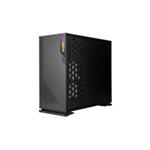 IN WIN skříň 103 Black, Midi Tower, průhledný bok, bez zdroje IW-103-Black