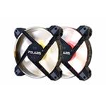 IN WIN ventilátor Polaris RGB Aluminium (single pack) POLARISFAN-1PK-RGBM