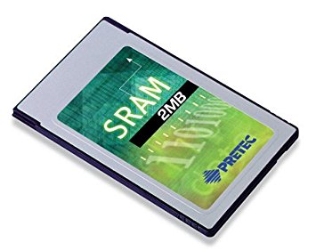 Industry Pretec PCMCIA SRAM Card 2MB MB86187 -20°C - +85°C (with 8KB A/M) 16bit S65002-I-16
