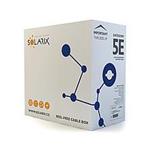 Inštalačný kábel Solarix FTP, Cat5E, drôt, PVC, krabica 305m SXKD-5E-FTP-PVC 27655142