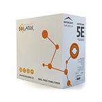 Inštalačný kábel Solarix outdoor FTP, Cat5E, drôt, PE, krabica 305m SXKD-5E-FTP-PE 27655192