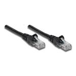 INT Patch Cable, Cat5e, U/UTP, RJ45-Male/RJ45-Male, 15 m, Black, Polybag