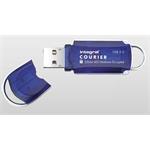 Integral Courier FIPS 197 Encrypted USB 3.0 - Jednotka USB flash - šifrovaný - 16 GB - USB 3.0 INFD16GCOU3.0-197