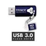 Integral Crypto Dual - Jednotka USB flash - 16 GB - USB 3.0 INFD16GCRYDL3.0197