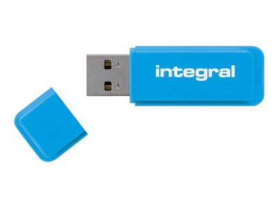 INTEGRAL USB flash disk NEON 2.0 16GB modrý INFD16GBNEONB