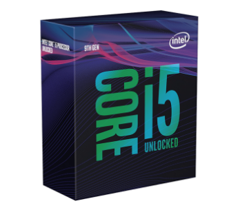 Intel Core i5 9600K - 3.7 GHz - 6-jádrový - 6 vláken - 9 MB vyrovnávací paměť - LGA1151 Socket - Bo BX80684I59600K