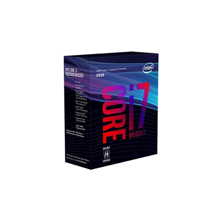 Intel Core i7 8700K - 3.7 GHz - 6-jádrový - 12 vláken - 12 MB vyrovnávací paměť - LGA1151 Socket - BX80684I78700K