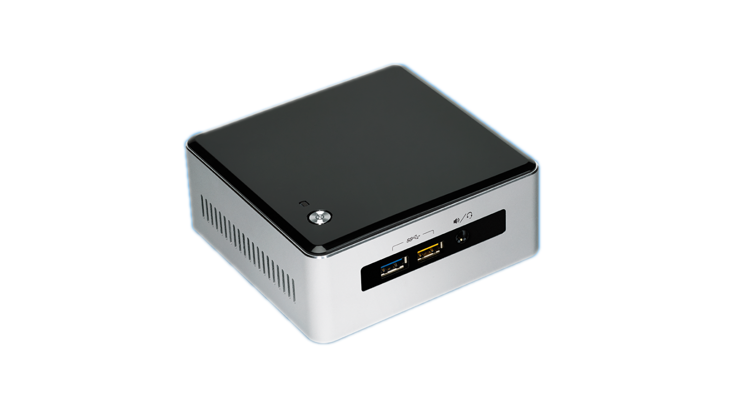 Intel Next Unit of Computing Kit NUC5i3RYH - Barebone - mini PC - 1 x Core i3 5005U / 2 GHz - HD Gr BOXNUC5I3RYHS