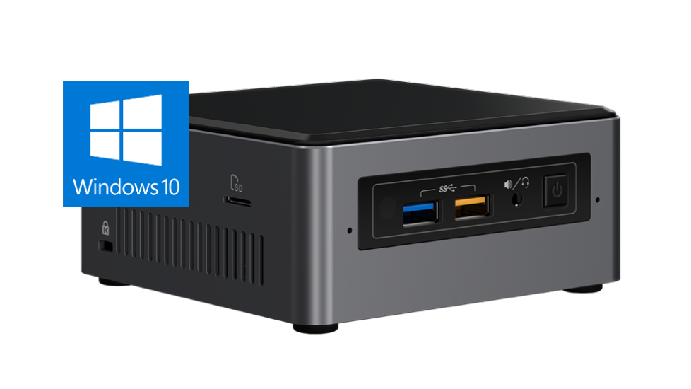 Intel Next Unit of Computing Kit NUC7I5BNHXF - Mini PC - 1 x Core i5 7260U / 2.2 GHz - RAM 4 GB - H BOXNUC7I5BNHXF