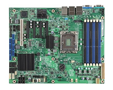 Intel Server Board S1400FP4 - Základní deska - SSI ATX - zásuvka LGA1356 - C602-A - 4 x Gigabit LAN DBS1400FP4