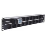 Intellinet 19" 2U Rackmount 15-Way Power Strip - German Type, rozvodný panel, 15x DE zásuvka, 3m kábel 714051