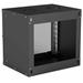 Intellinet 19" BASIC rozvádzač 9U/400mm, čierny, rozložený flatpack 714174