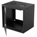Intellinet 19" BASIC rozvádzač 9U/400mm, čierny, rozložený flatpack 714174