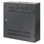 Intellinet Low-Profile 19" Cabinet, 4U Horizontal and 2U Vertical Rails, nástěnný rozvaděč, černý 713689