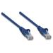 INTELLINET Patch kábel Cat5E, UTP - 1m , modrý