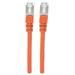 INTELLINET Patch kábel Cat6, S/FTP, LSOH - 1m , oranžový