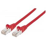 Intellinet patch kábel, Cat6, S/FTP, LSOH, RJ45-Male/RJ45-Male, 30m, červený 736060