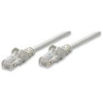 Intellinet patch kábel, Cat6, U/UTP, RJ45-Male/RJ45-Male, 15m, šedý 336772