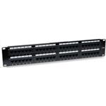 INTELLINET Patch panel 48port Cat5e, UTP,čierny, 2U 513579