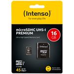 INTENSO Micro SDHC karta 16GB Class10, UHS-1 3423470