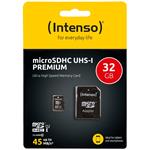 INTENSO Micro SDHC karta 32GB Class10, UHS-1 3423480