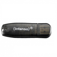 Intenso RAINBOW LINE BLACK 16GB USB 2.0 flashdisk 3502470