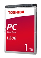 Internal HDD Toshiba L200 2,5'' 1TB SATA 5400RPM 128MB BULK HDWL110UZSVA