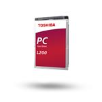 Internal HDD Toshiba L200 2,5'' 1TB SATA 5400RPM 128MB BULK HDWL110UZSVA