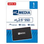 Interný disk SSD MyMedia 2.5", interný SATA III, 1000GB, 1TB, 69282, 520 MB/s-R, 480 MB/s-W DQ01TYM2B2I0