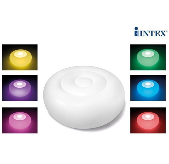 INTEX 68697INT LED světlo Ottoman 6941057413754