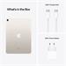 iPad Air 10.9" Wi-Fi 64GB hviezdna biela (2022) *Trieda C* MM9F3FD/A
