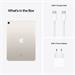 iPad Air 10.9" Wi-Fi + Cellular 64GB - Starlight MM6V3FD/A