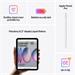 iPad mini Wi-Fi 128GB Hviezdny biely (2024) MXN83HC/A