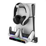 iPega PlayStation 5 Slim/PS5 Pro, Dualsense, Pulse 3D wall mounted dock PG-P5S011